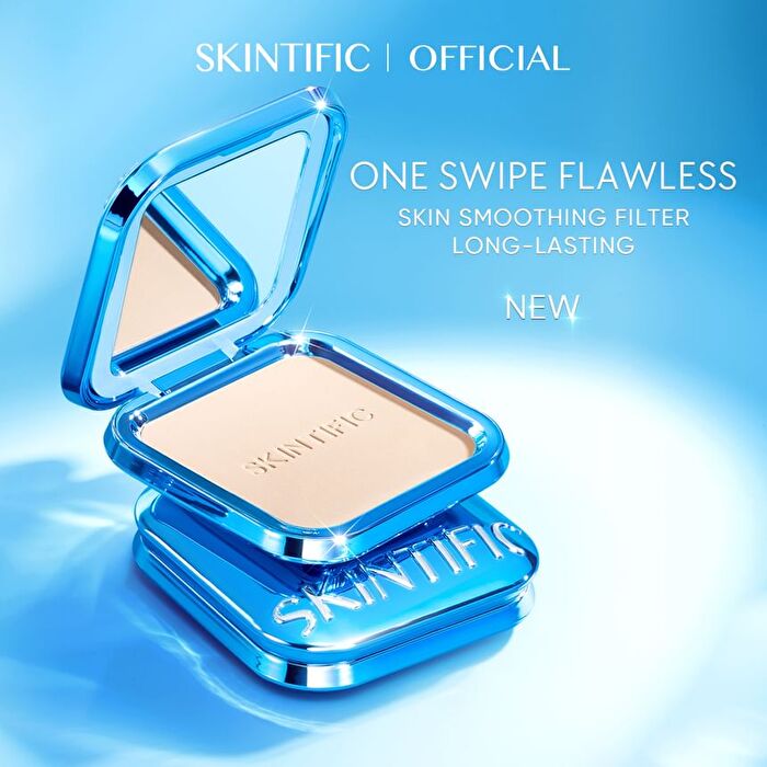 Skintific Ultra Cover Powder Foundation - 6 Shades - 00 Porcelain - 9g