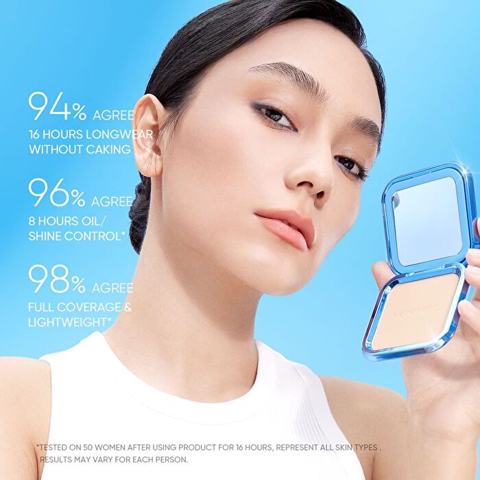 Skintific Ultra Cover Powder Foundation - 6 Shades - 00 Porcelain - 9g