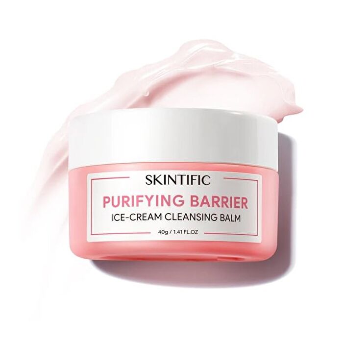 Skintific Purifying Barrier Ice Cream Cleansing Balm - 40g