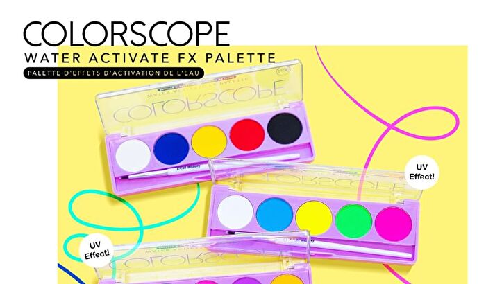 ColorScope Water Activate FX Palette - 3 Types - # CSP101 Primary