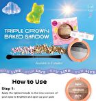 Triple Crown Baked Eyeshadow - 5 Colors - #TBS103 Gingerbread
