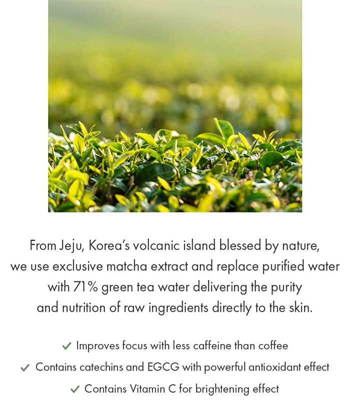 Jeju Matcha Tea Essence - 150ml