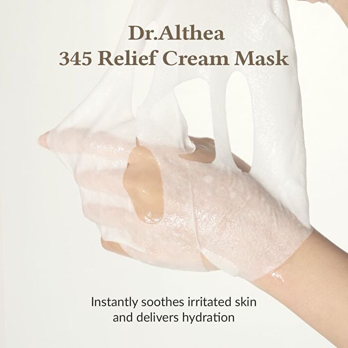 345 Relief Cream Mask Set - 25g x 4 sheets
