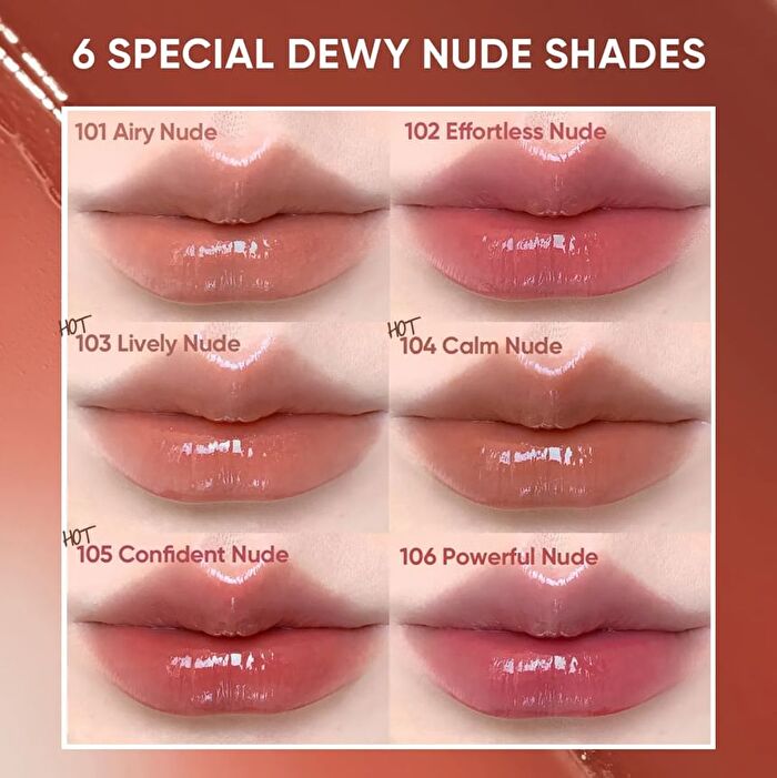 Stay Shine Lipstick - 6 Colors - #101 Airy Nude - 3g