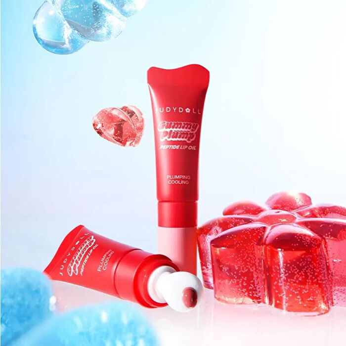 Gummy Plump Peptide Lip Oil - 8 Colors - #02 Peachy - 8ml