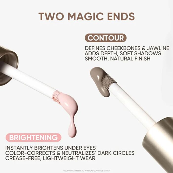 Liquid Contour & Under Eye Brightening Duo - 6 Colors - #01 - 4.8g