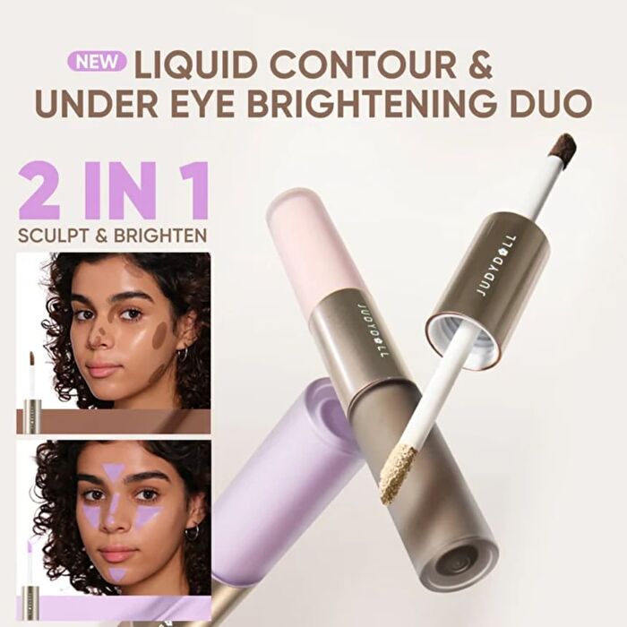 Liquid Contour & Under Eye Brightening Duo - 6 Colors - #02 - 4.8g