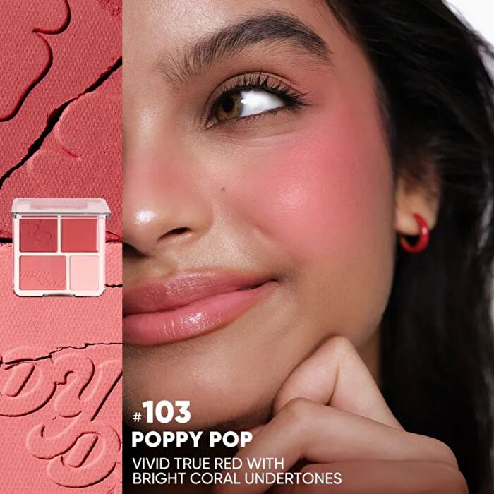 Blush & Highlight Palette - 3 Colors - #101 Bare Essential - 9g