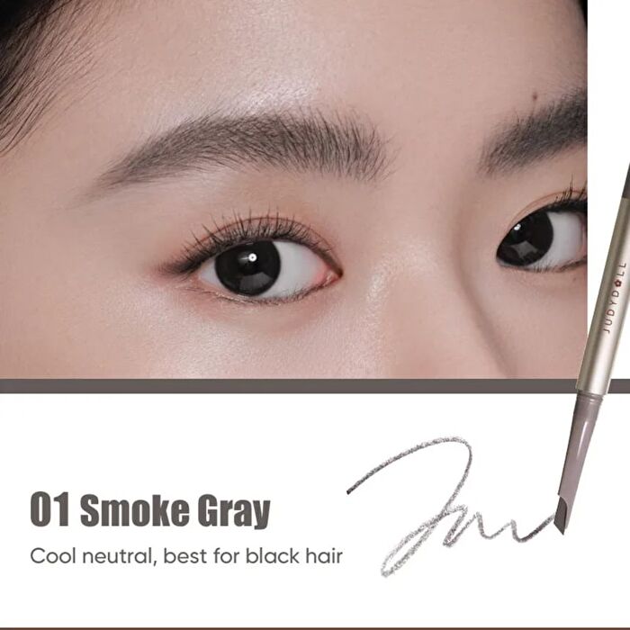 Precision Auto Brow Pencil - 3 Colors - #01 Smoke Gray - 120 mg