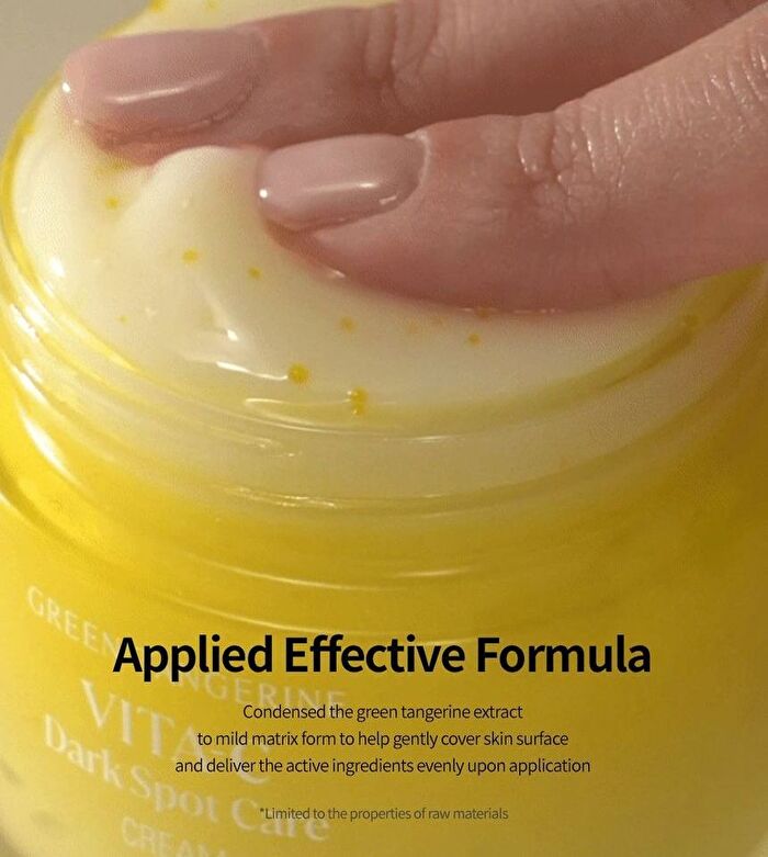 Green Tangerine Vita C Dark Spot Care Cream Alpha - 2025 Version - 50ml