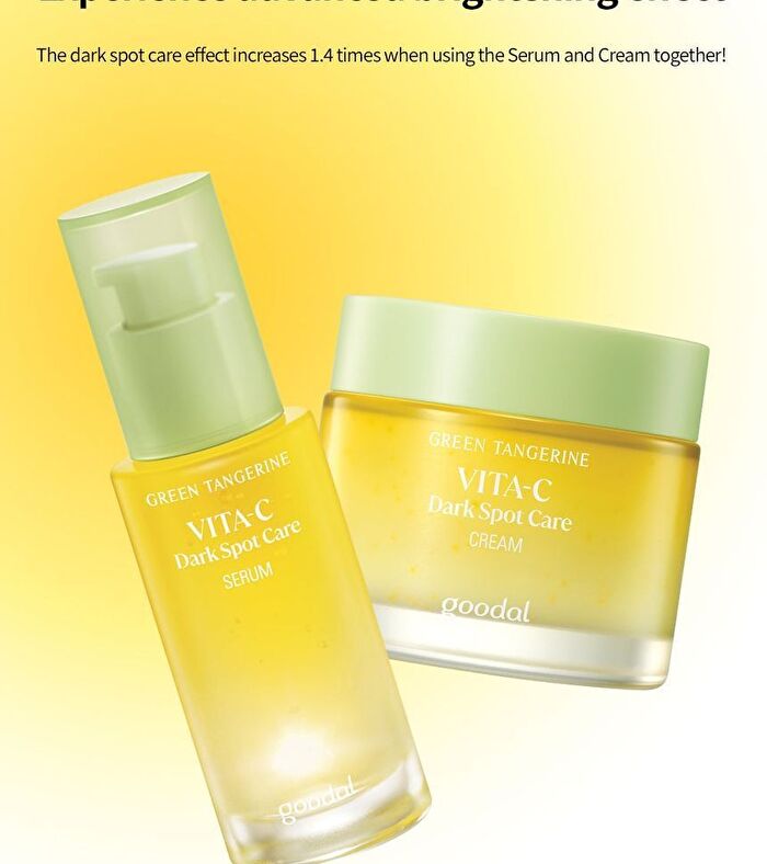 Green Tangerine Vita C Dark Spot Care Cream Alpha - 2025 Version - 50ml