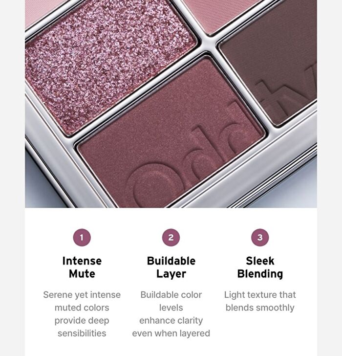 Mute Sleek Eye Palette - 3 Types - M668 Odd Expansion