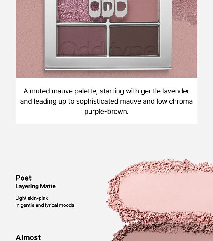 Mute Sleek Eye Palette - 3 Types - M668 Odd Expansion