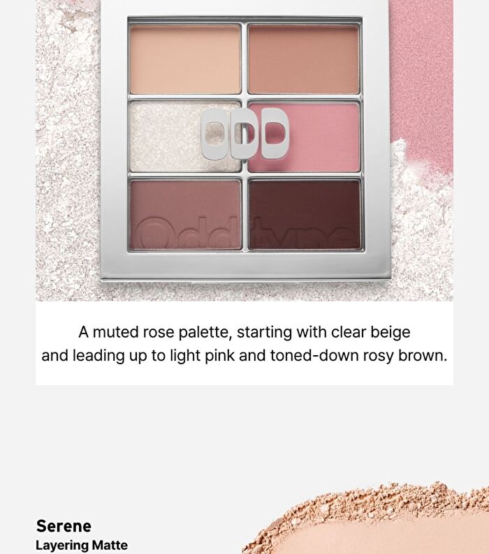 Mute Sleek Eye Palette - 3 Types - M668 Odd Expansion