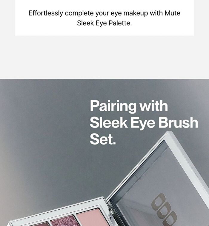 Mute Sleek Eye Palette - 3 Types - M668 Odd Expansion