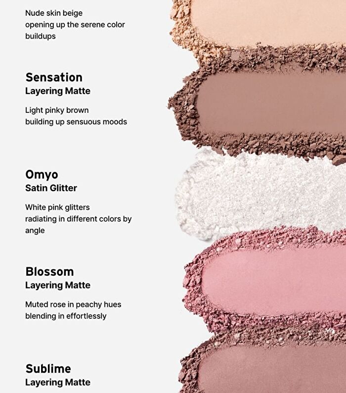 Mute Sleek Eye Palette - 3 Types - M735 Innocent Chaser