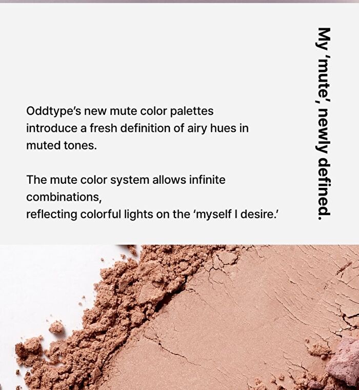 Mute Sleek Eye Palette - 3 Types - M735 Innocent Chaser