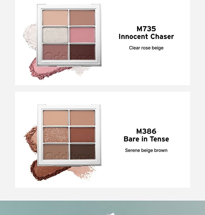 Mute Sleek Eye Palette - 3 Types - M735 Innocent Chaser