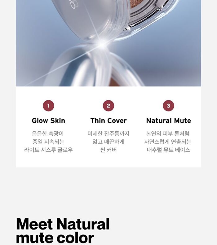 Skin Sync Up Cushion Type G Set - 3 Colors - #21 Ivory