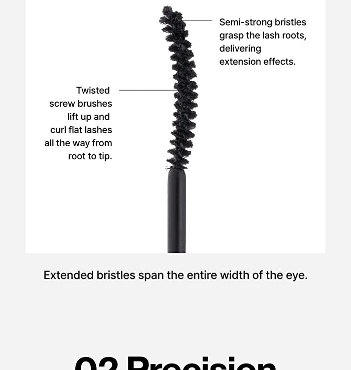 Unlimited Curl Lift Mascara - 2 Types - #02 Precision
