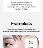 Unveiled Skin Highlighter - 2 Colors - #391 Shell