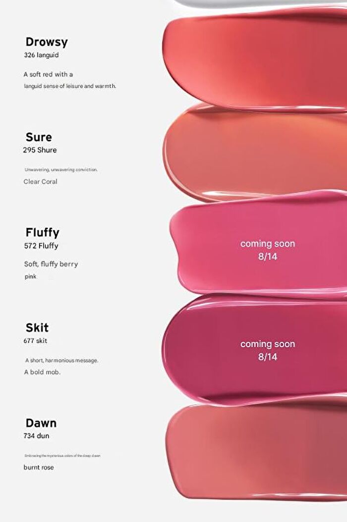 Unframed Hydro Blow Tint - 6 Colors - #572 Fluffy