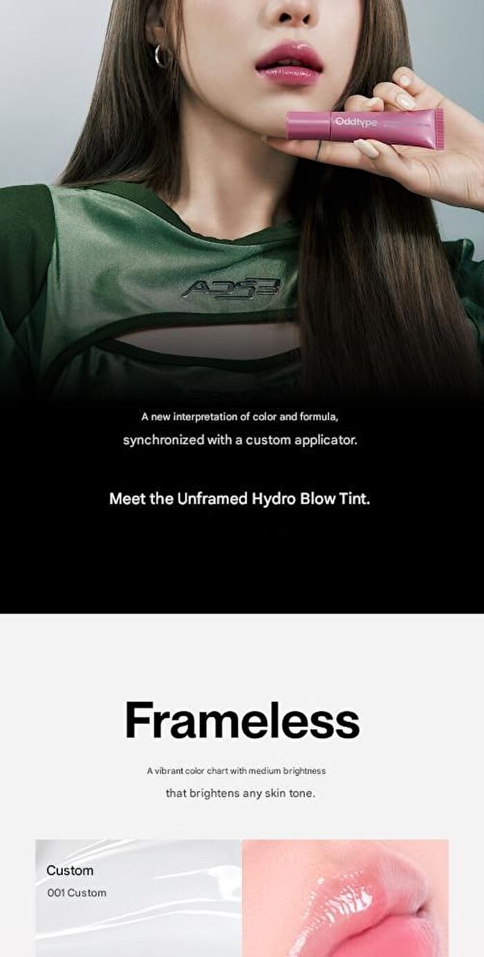Unframed Hydro Blow Tint - 6 Colors - #677 Skit