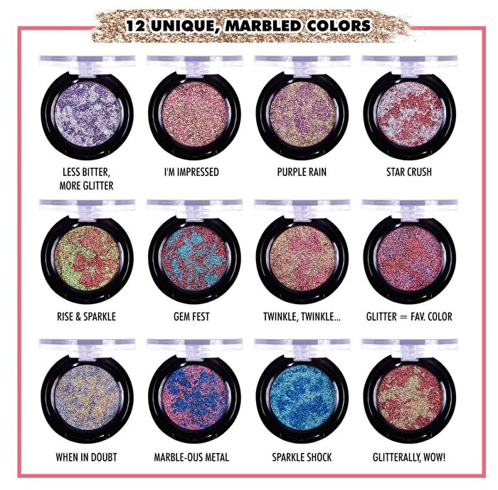 Glitter Dazzle Eye Topper - 6 Colors - #GET102 Im Impressed