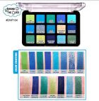 Dia & Noche Tri-Element 15 Pigment Palette - 5 Types - #DNP102 Noche