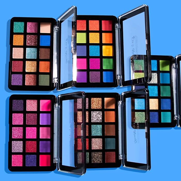 Dia & Noche Tri-Element 15 Pigment Palette - 5 Types - #DNP102 Noche