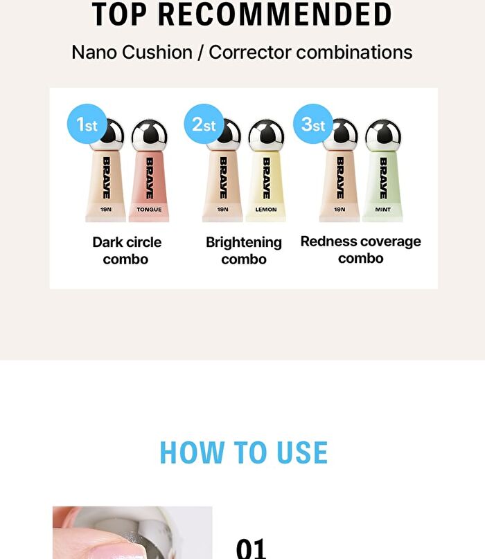 Braye Nano Corrector - 6 Colors - Sora