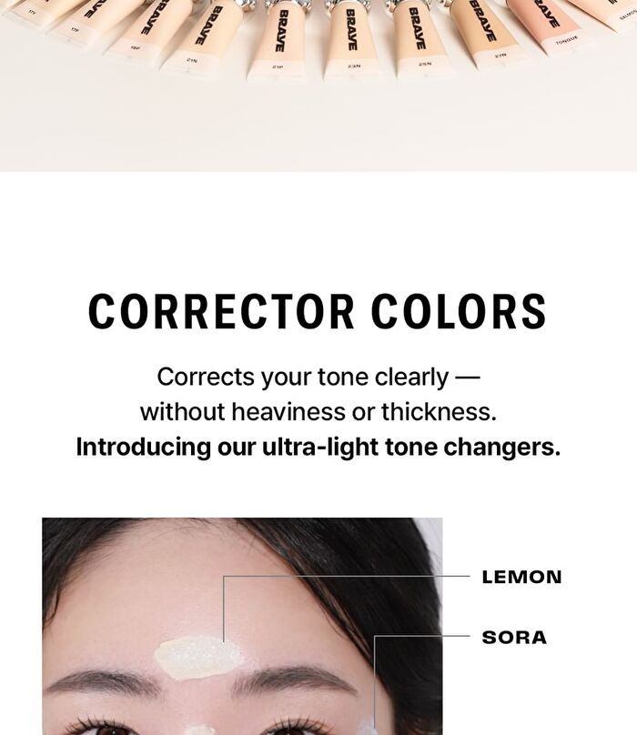 Braye Nano Corrector - 6 Colors - Salmon