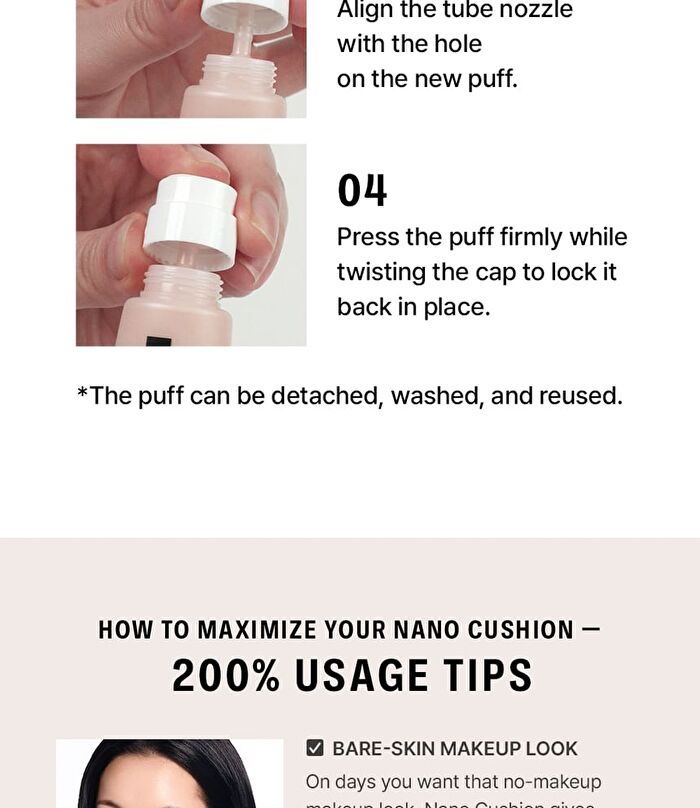 Braye Nano Cushion - 14 Colors - #13P