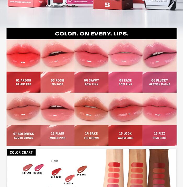 Braye Lipsleek Mini - 10 Colors - #04 Savvy