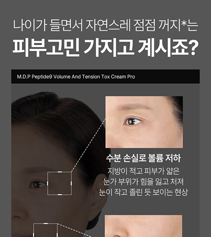 MDP+ Peptide 9 Volume And Tension Tox Cream Pro - 50g