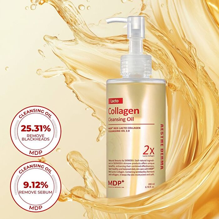 MDP+ Red Lacto Collagen Cleansing Oil 2.0 - 200ml
