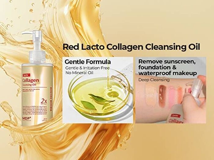 MDP+ Red Lacto Collagen Cleansing Oil 2.0 - 200ml