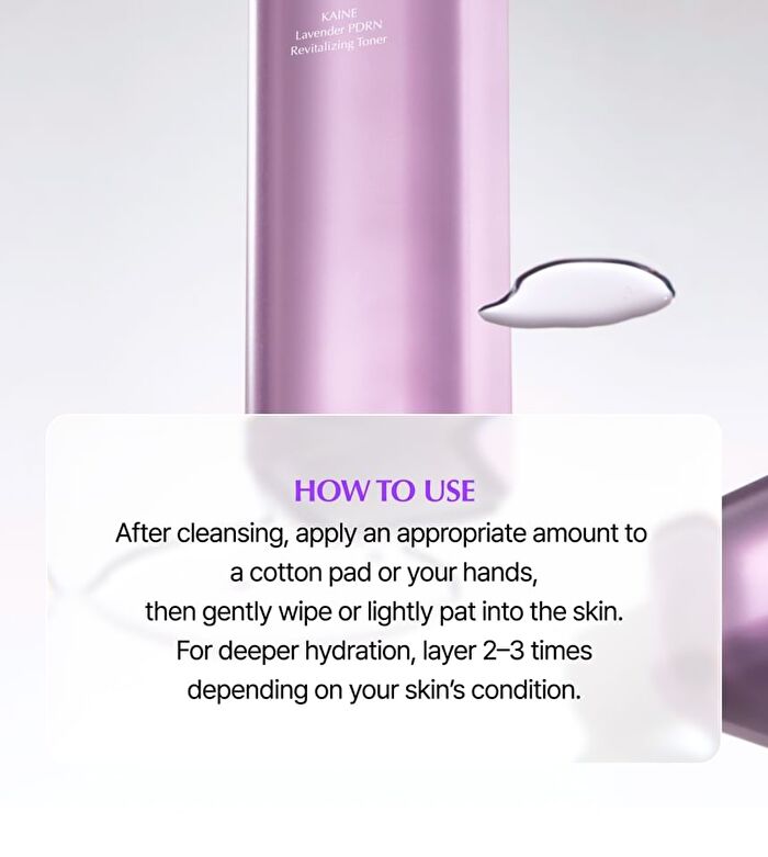 Lavender PDRN Revitalizing Toner Mini - 30ml