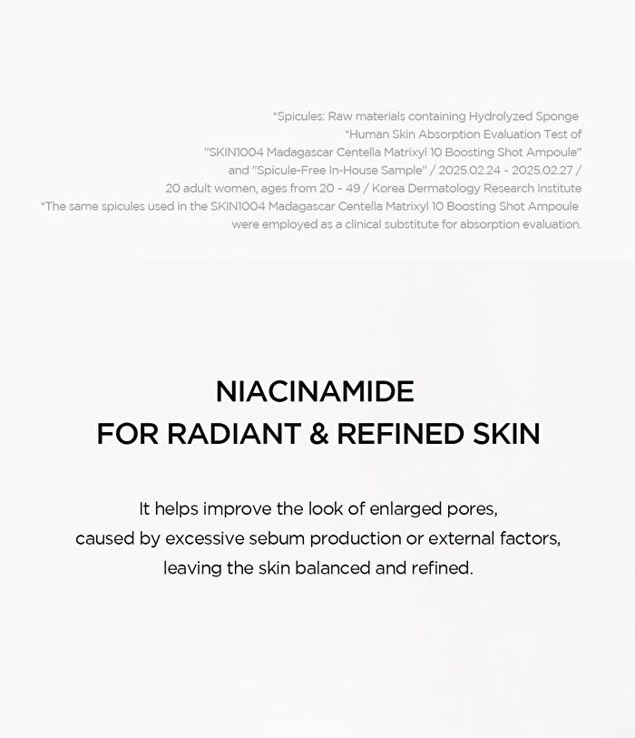 SKIN1004 Lab in Nature Madagascar Centella Niacinamide 10 Boosting Shot Ampoule Mini - 9ml