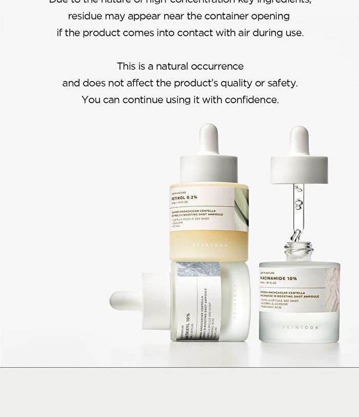 SKIN1004 Lab in Nature Madagascar Centella Niacinamide 10 Boosting Shot Ampoule Mini - 9ml