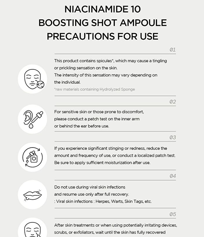 SKIN1004 Lab in Nature Madagascar Centella Niacinamide 10 Boosting Shot Ampoule Mini - 9ml