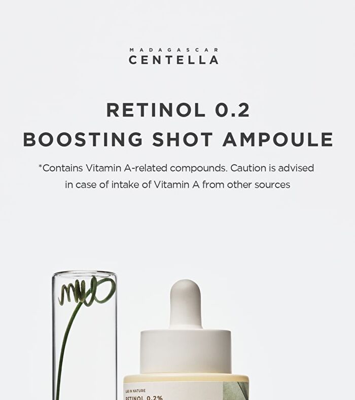SKIN1004 Lab in Nature Madagascar Centella Retinol 0.2 Boosting Shot Ampoule Mini - 9ml