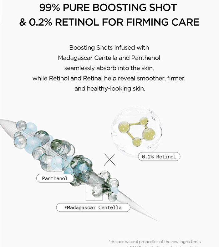 SKIN1004 Lab in Nature Madagascar Centella Retinol 0.2 Boosting Shot Ampoule Mini - 9ml