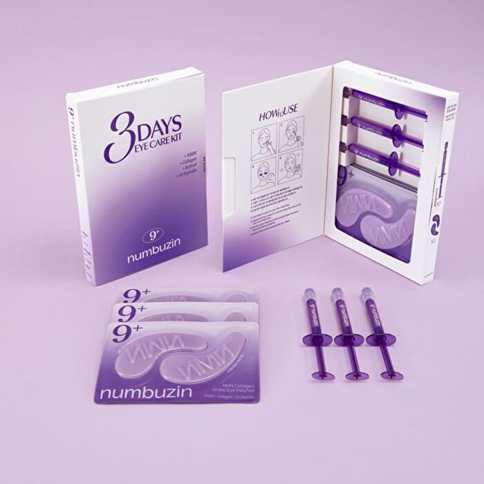 numbuzin No.9 3 Days Eye Care Kit - 6 pcs