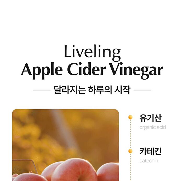 LIVELING Apple Cider Vinegar Gummy - 2 Types - 2025 Version - Mango Flavor