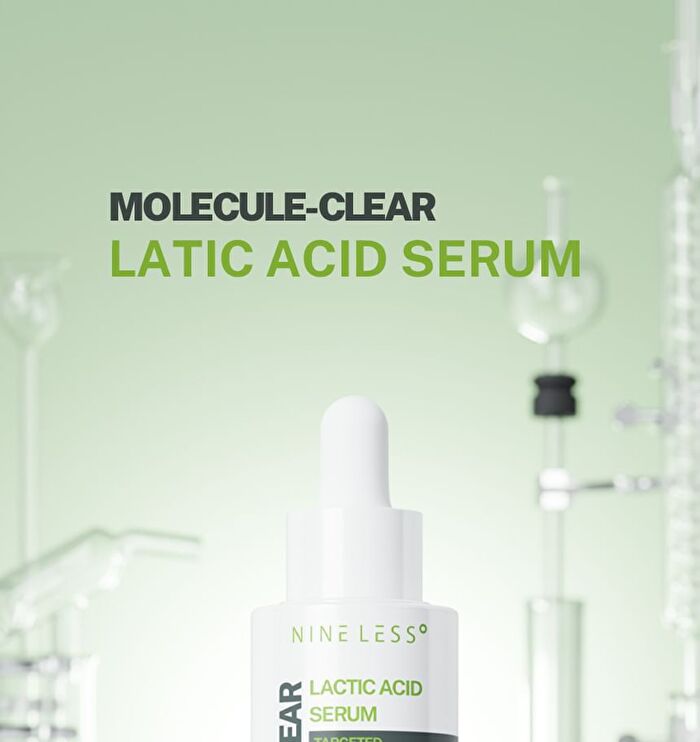 Nineless Molecule-Clear Lactic Acid Serum - 2025 Version - 30ml