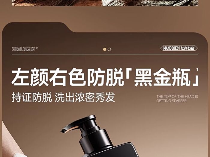 Mancodes Anti-Hair Loss Shampoo - 300ml