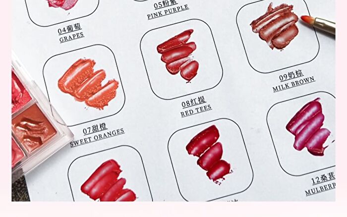 Car Mela Glossy Jelly Lip Palette - 2 Types - 07# Glossy White Moonlight - 12g