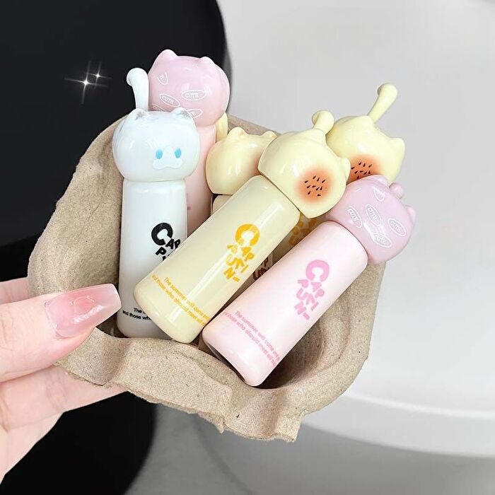 Cute Cat Water Glow Lip Gloss - 4 Colors - 01# Strawberry Pink - 2g