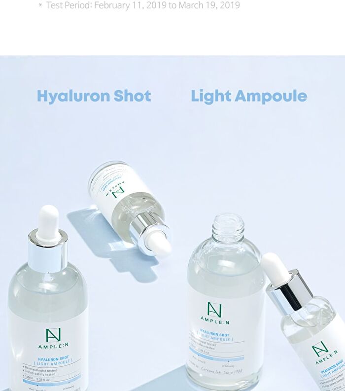 Hyaluron Shot Light Ampoule Jumbo - 2025 Version - 100ml